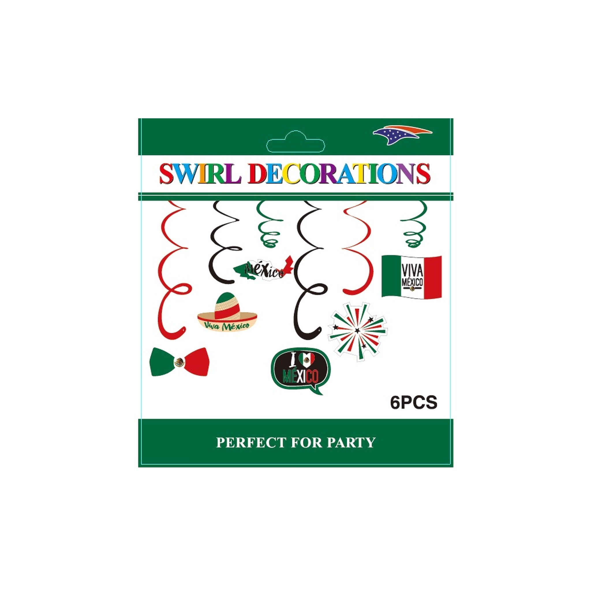 Swirl Decor Viva Mexico 120Pk/Cs